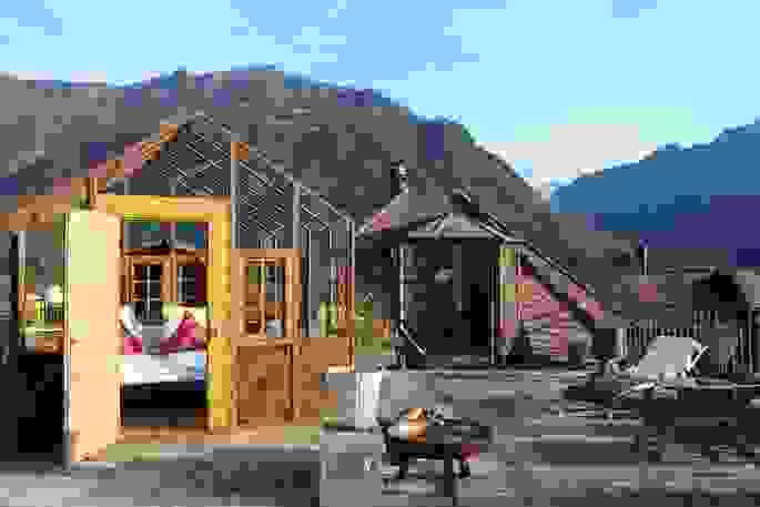 Aarmühle-Suite – Dachterrasse mit Outdoor-Bett