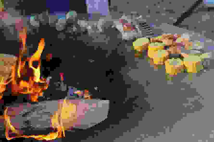 Frisch vom Grill