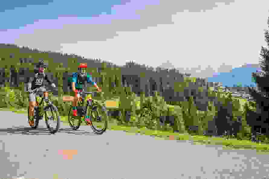 Biken auf dem Beatenberg